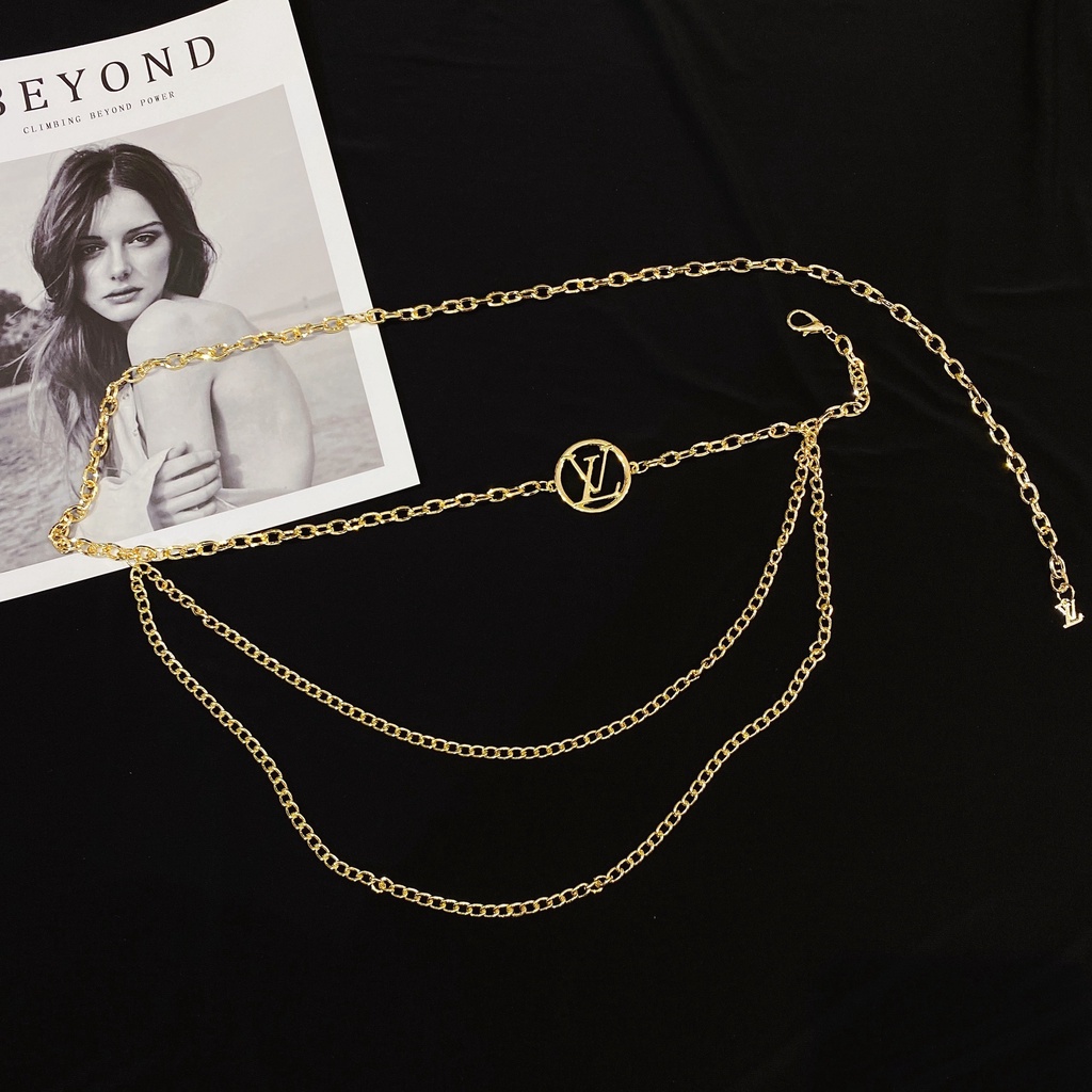 Đai váy nữ xích vàng Ròm House cực sang chảnh mang phong cách Hàn Quốc