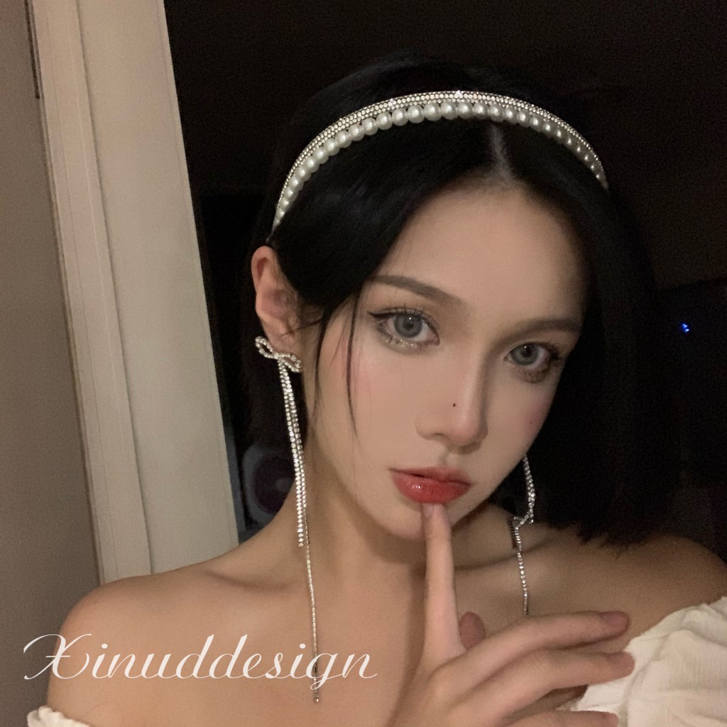 Băng đô ngọc trai Hàn Quốc phổ biến