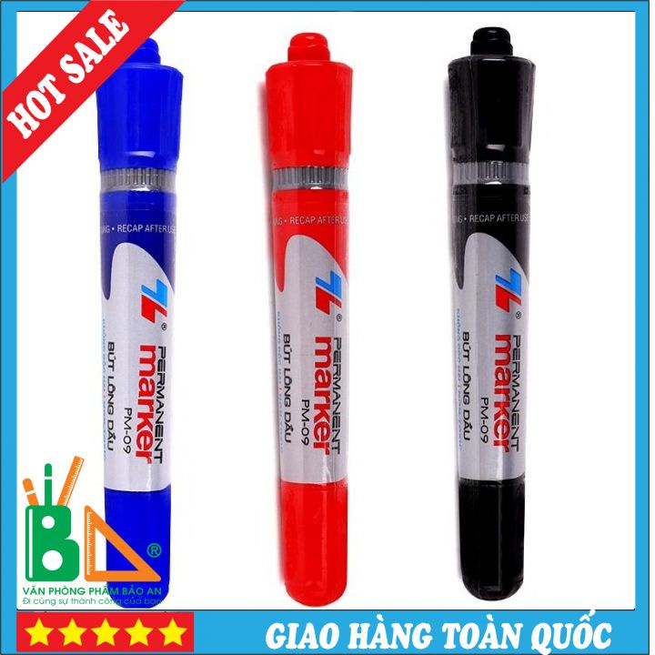 Bút Dạ Đầu Thiên Long PM-09 (Không Xoá Được ) - Khách Sỉ Ib