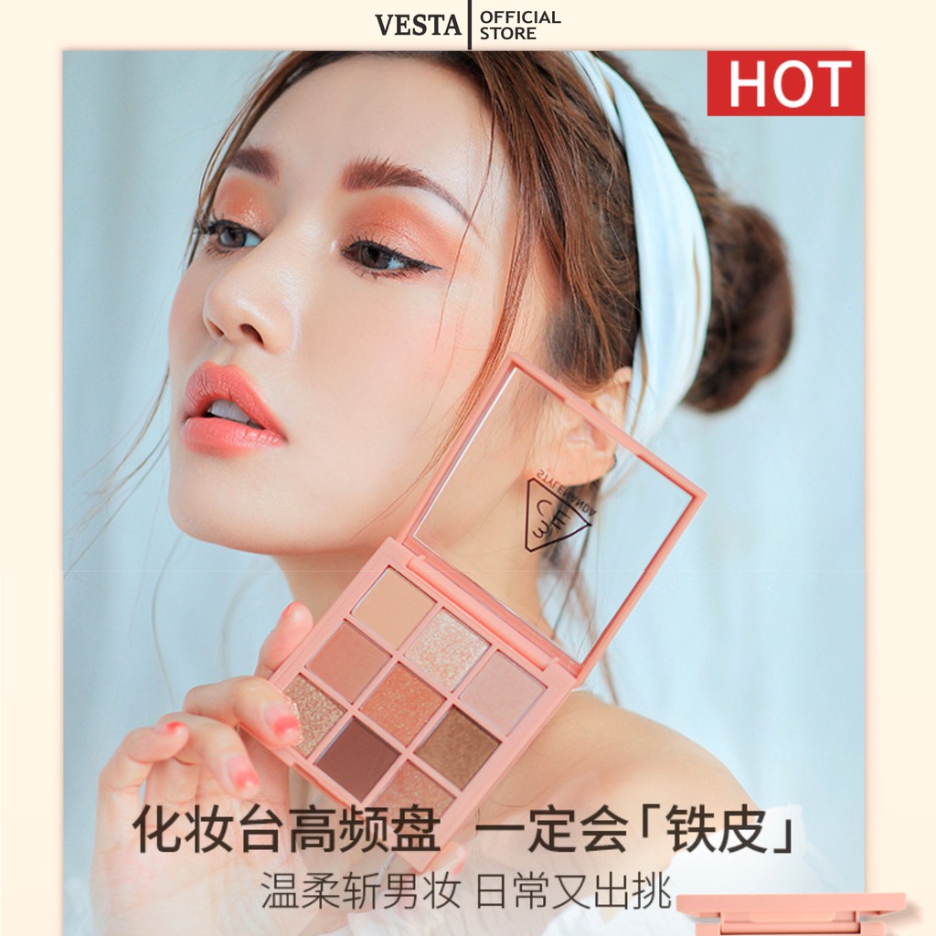 Phấn Mắt 💞𝑭𝒓𝒆𝒆𝒔𝒉𝒊𝒑💖 Phấn Mắt Nội Địa Trung - Phấn Mắt 3CE 9 Ô Multi Eye Color Palette | BigBuy360 - bigbuy360.vn