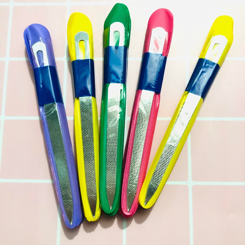 Dũa móng tay sắt,cây lấy khóe móng,dụng cụ làm móng lẻ 1 cây