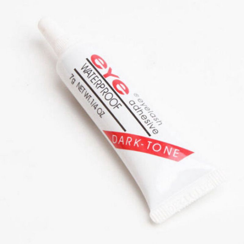 [Hàng mới về] Keo Dán Lông Mi Giả Chuyên Nghiệp Màu Trắng / Đen Lâu Trôi Kháng Nước Dễ Sử Dụng