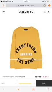 Áo Sweater pull & bear