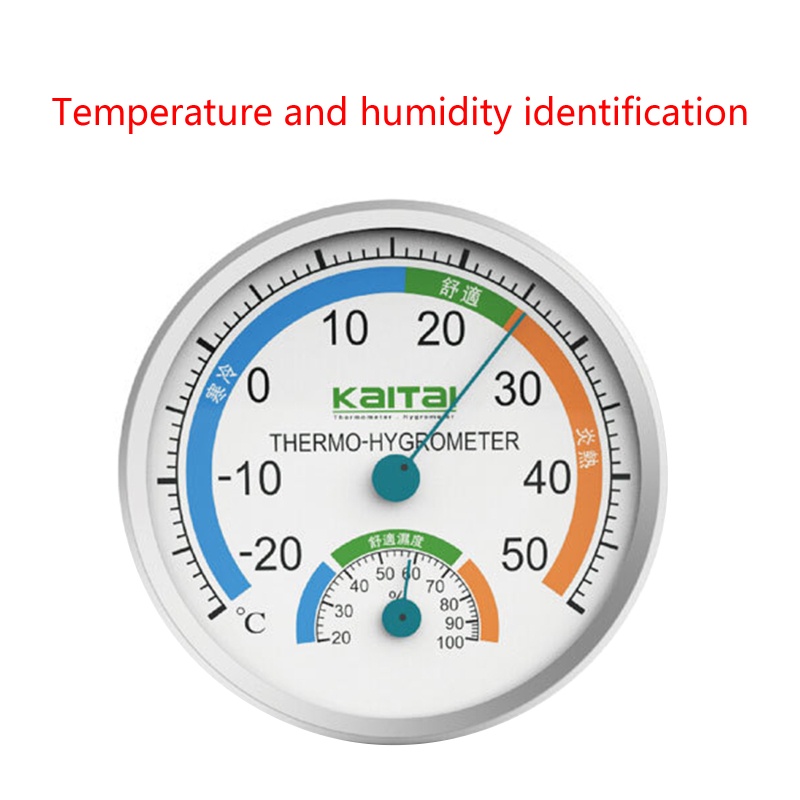 Đồng Hồ Đo Nhiệt Độ Và Độ Ẩm Gắn Tường Kèm Giá Đỡ Tiện Dụng