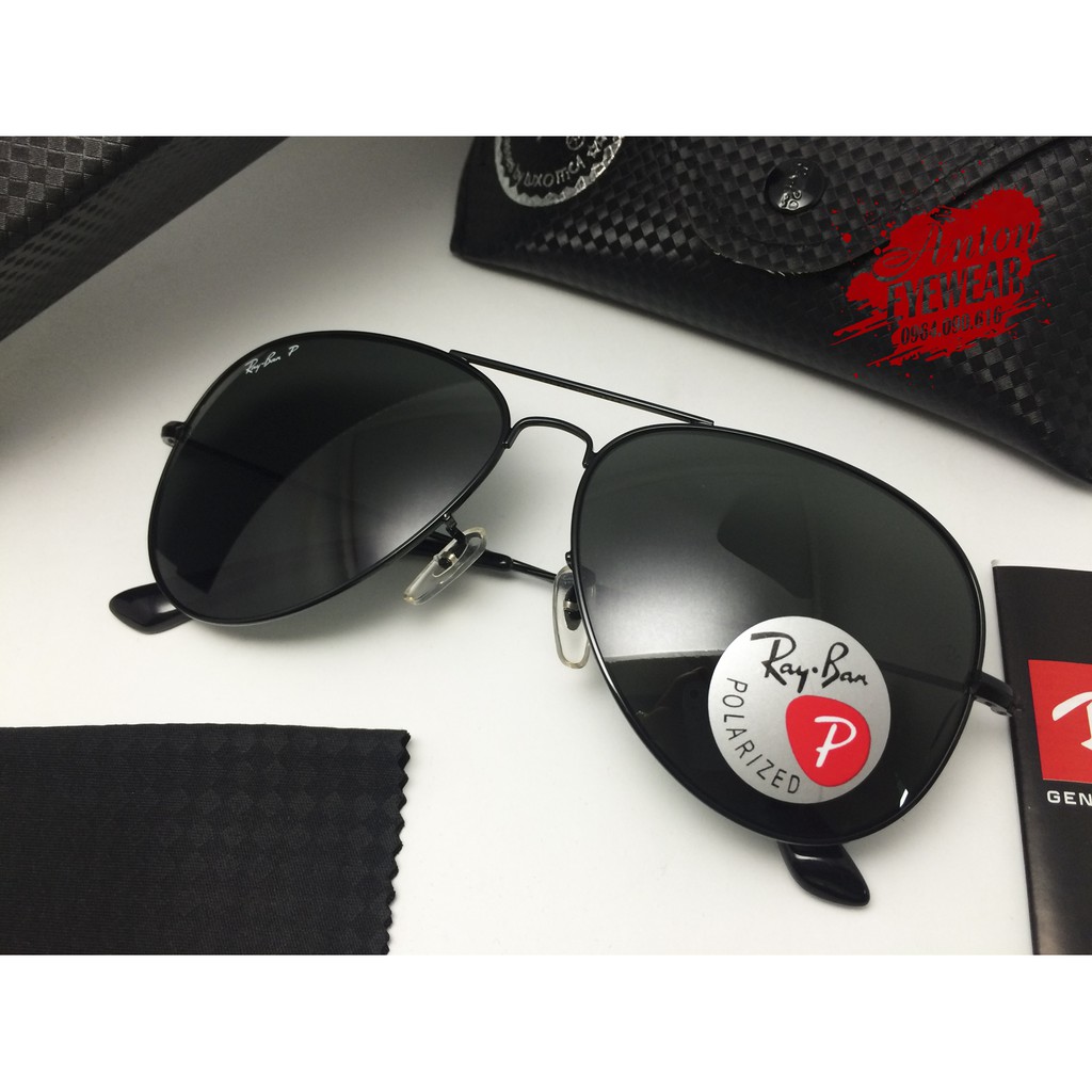 Kính mát Rayban Aviator RB3025 - Tròng Polarized