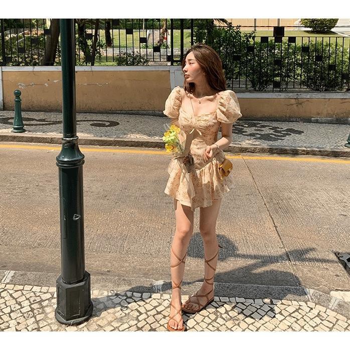 Đầm Hai Dây Eo Cao Dáng Ôm Thời Trang Mùa Hè Mới 2021 | BigBuy360 - bigbuy360.vn