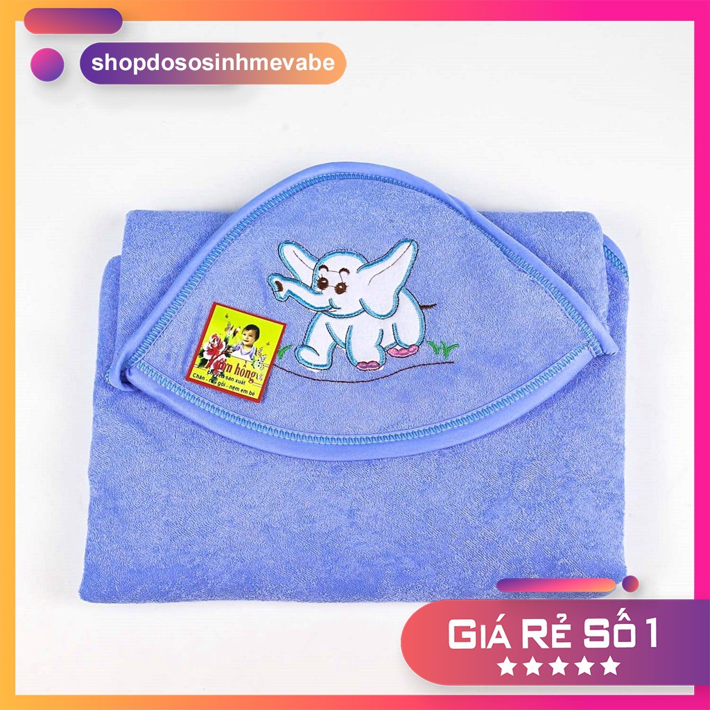 Khăn choàng Ủ bé sơ sinh / Chăn bế quấn trẻ em VƯỜN HỒNG