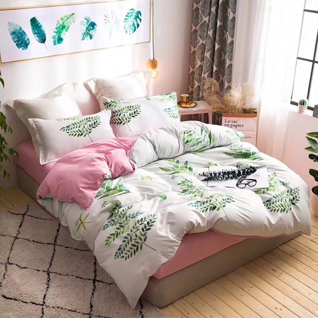 Bộ chăn ga cotton