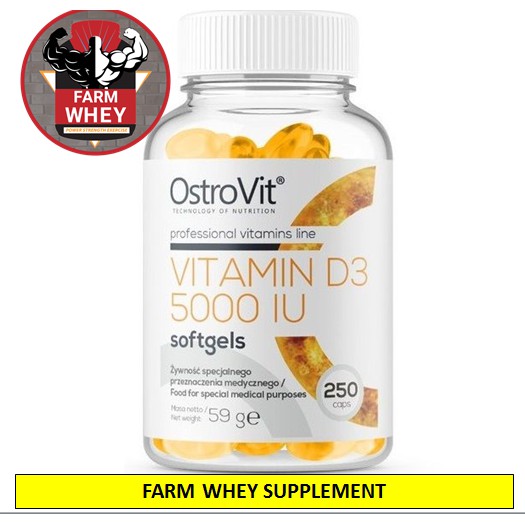 OSTROVIT - VITAMIN D3 5000IU - 250 VIÊN