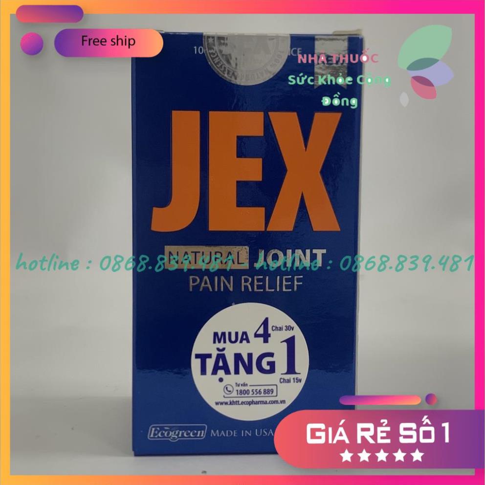 [GIÁ SỐC] Jex Max - Viên uống bổ khớp  - Hộp 30 viên - Có tem tích điểm chính hãng - Sức Khỏe Cộng Đ