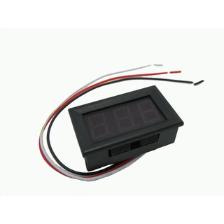 Đồng hồ đo Vôn 4.5v-30V Đỏ