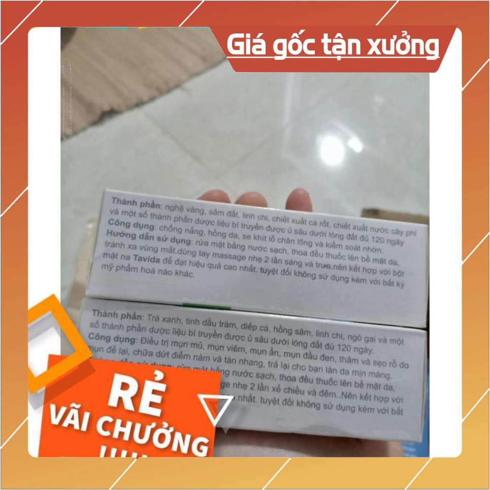 [RỂ NHẤT SÀN] TINH CHẤT SERUM TAVIDA DÀNH CHO DA MỤN THÂM NÁM [SIÊU ƯU ĐÃI] | BigBuy360 - bigbuy360.vn