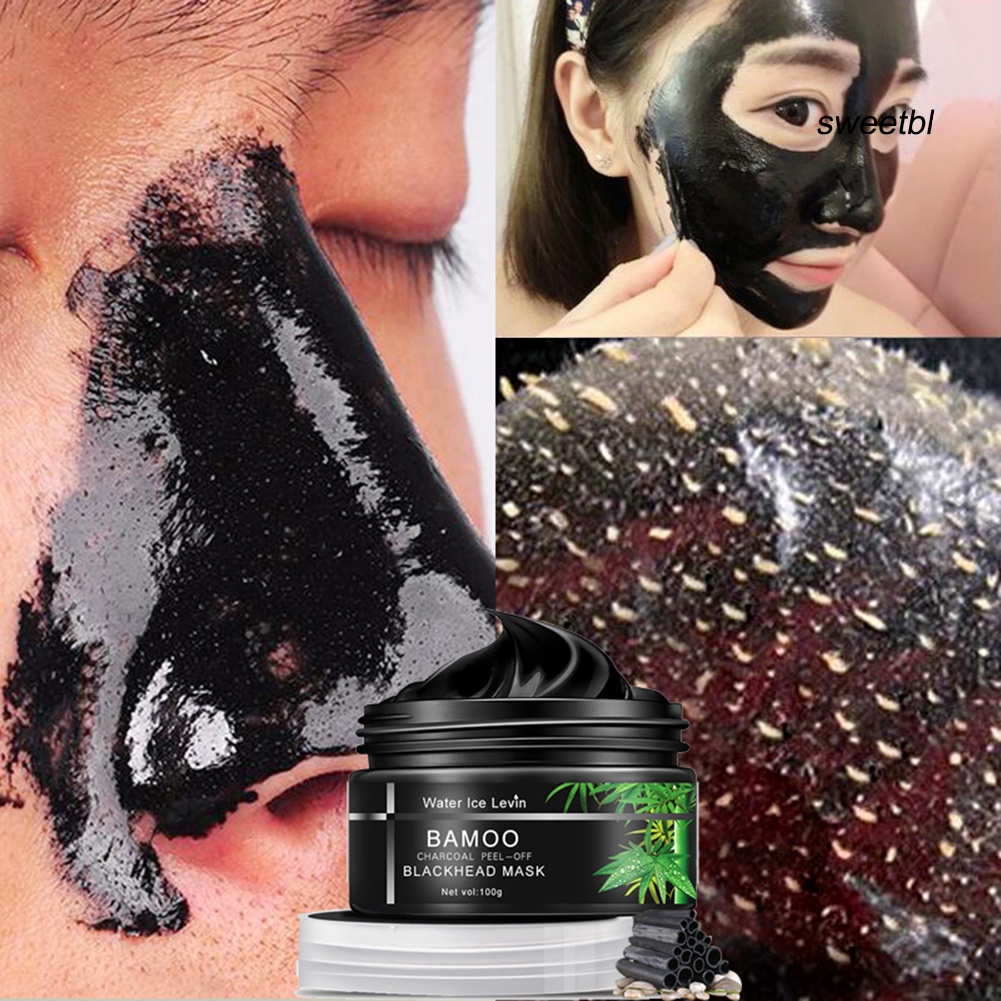 ST Blackhead Remover Acne Deep Cleaning Peel Off Facial Mud Nose Face Care Mask