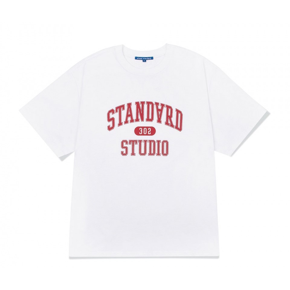 Áo thun tay lỡ COTTON CvC STREETSTANDAR STUDIO dáng unisex NAM NỮ form châu á phong cách HIP HOP Hàn Quốc
