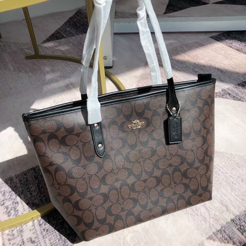 Túi Coach tote xịn xò size to vừa A4