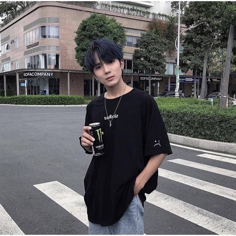 Áo thun tay lỡ Unisex, áo phông form rộng ATL03