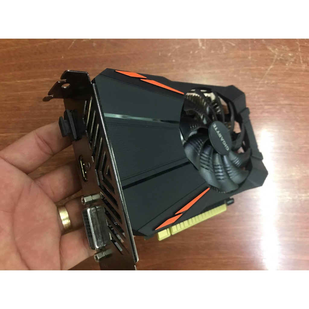 Vga Gigabyte GTX 1050ti 4G OC 2 fan,1 fan 95