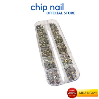 Đá chân keo mix size 7 Màu khay 1440v