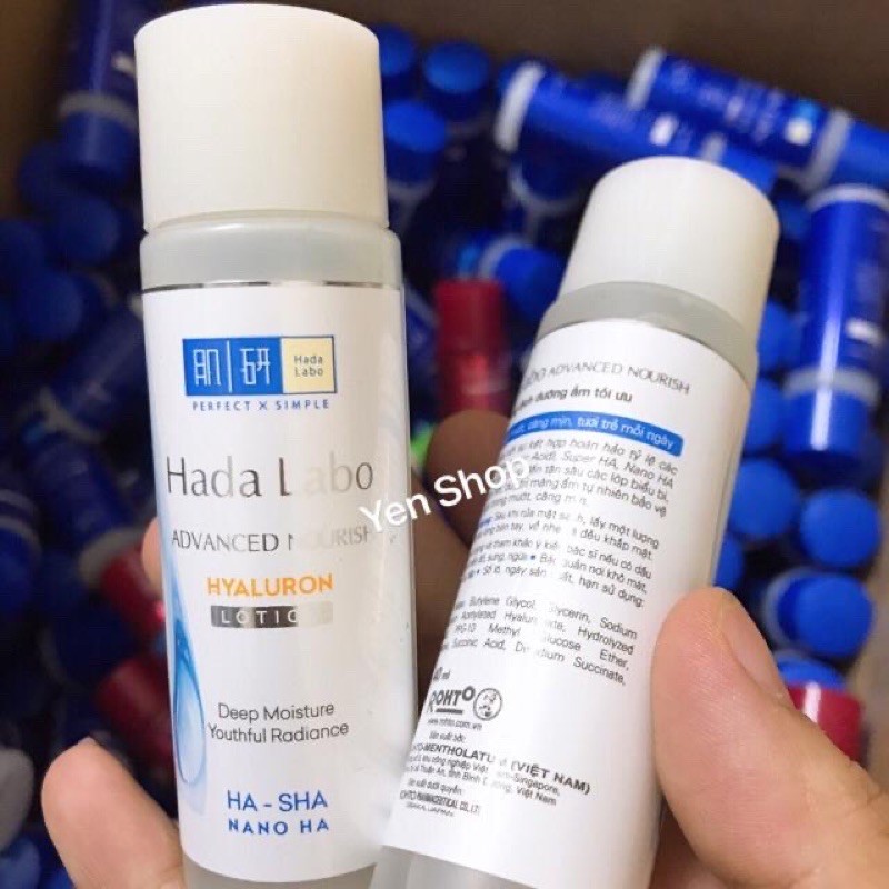 [ Hàng Mẫu Dùng Thử ] Dung Dịch Dưỡng Ẩm Tối Ưu Hadalabo 40ml Nhật Bản