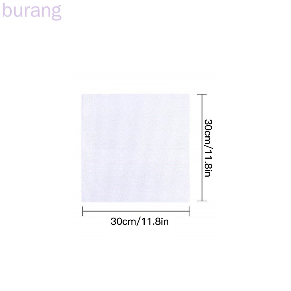 Vải cotton để thêu tranh chữ thập thủ công 11ct cỡ 30x30cm