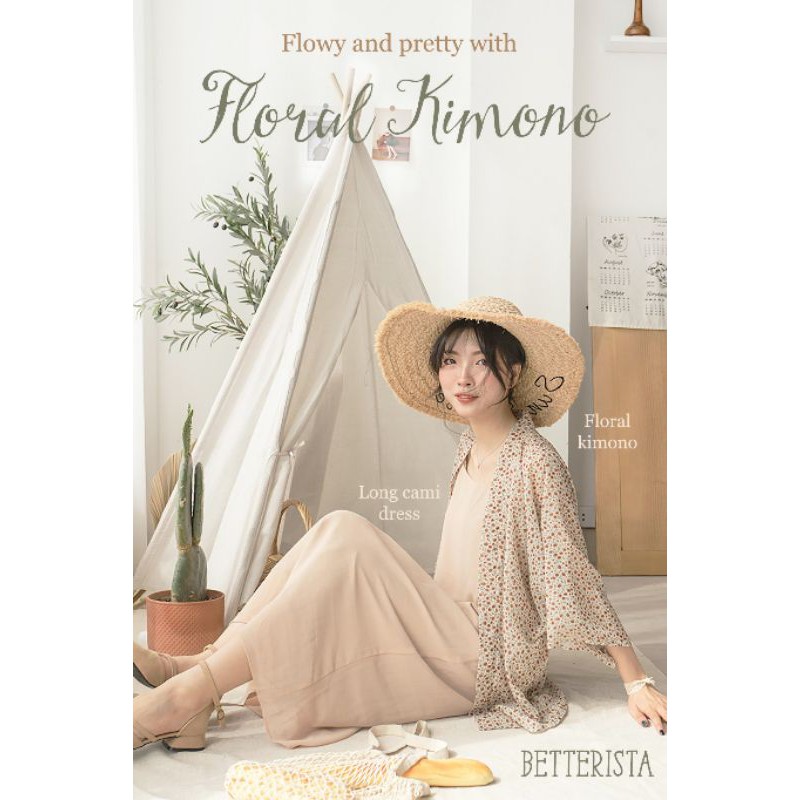 Long Cami Dress Cà Phê Sữa