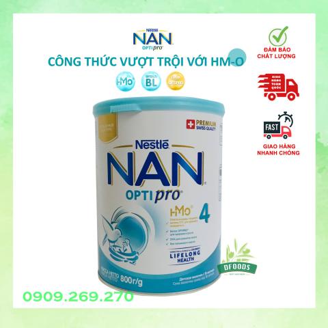 [Date 2023] Sữa Nan Nga HMO 800g Đủ Số 1,2,3,4 (mẫu mới)