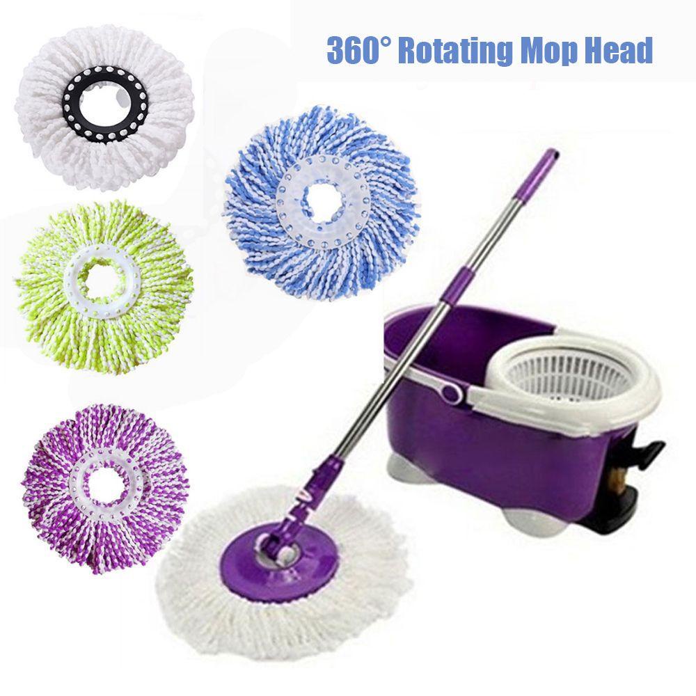 Đầu Cây Lau Nhà Xoay 360 Độ Tiện Dụng° Cọ Vệ Sinh Bằng Sợi Micro Có Thể Xoay Được Tiện Dụng