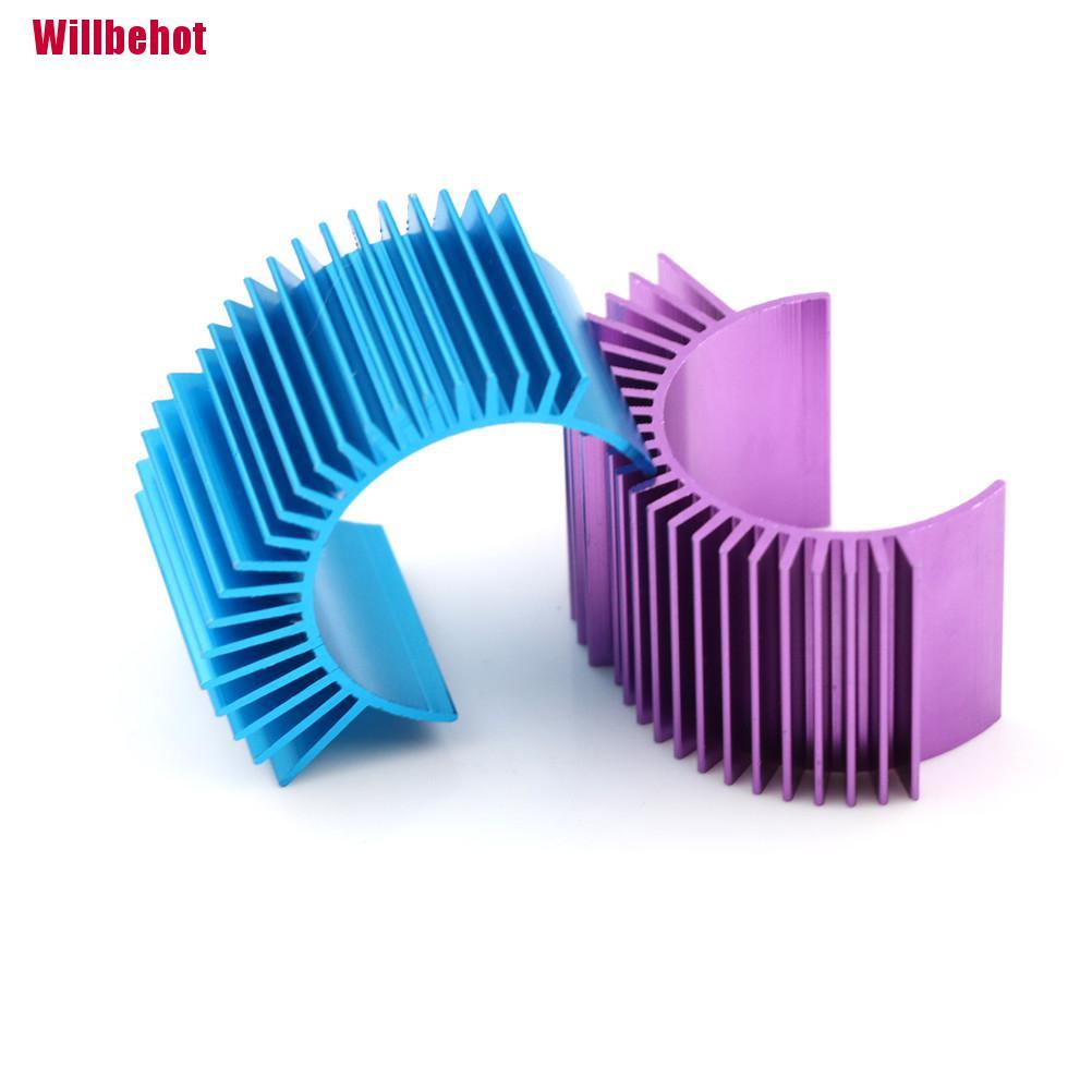 [Willbehot] Motor Cooling Heat Sink Top Vented 540 545 550 Size For 1/10 Rc Car [Hot]