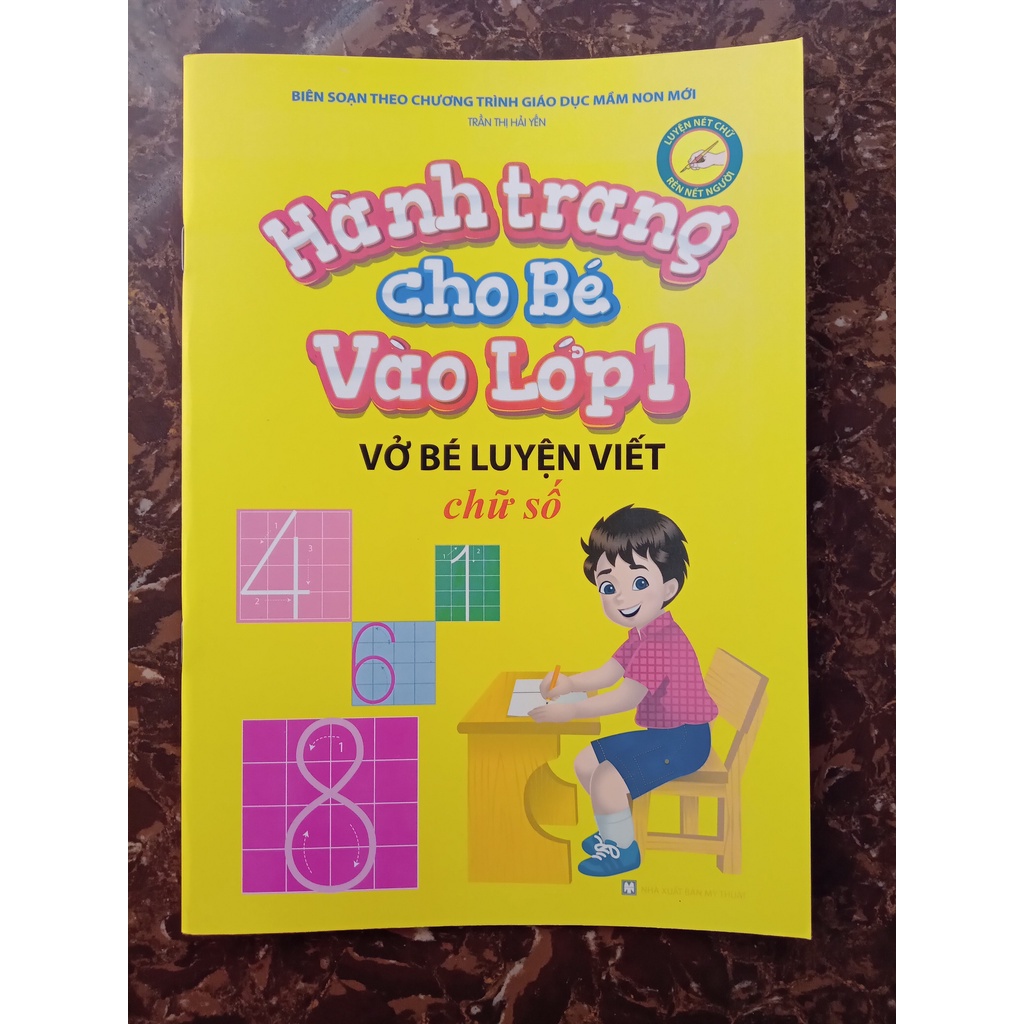 Sách - Hành trang cho bé vào lớp 1 – Vở bé luyện viết chữ số