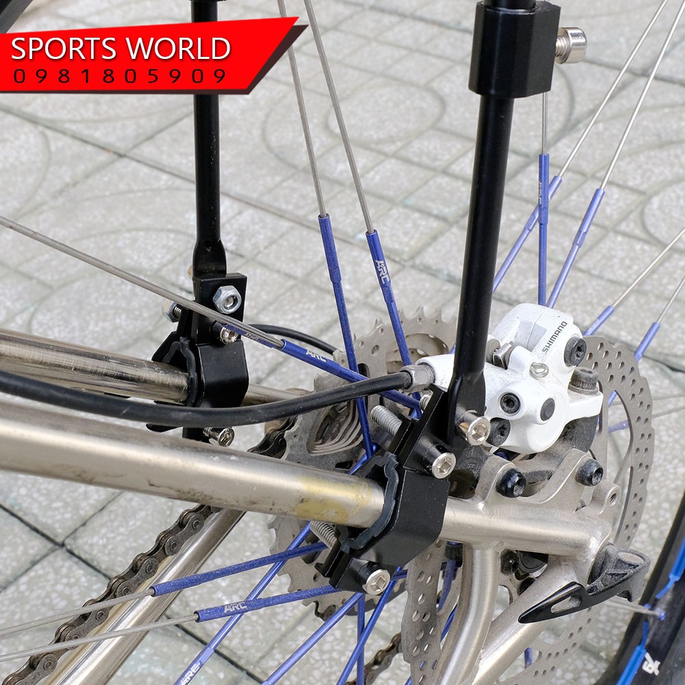 Baga gắn cốt yên xe đạp tải trọng lên đến 40kg - chất liệu nhôm