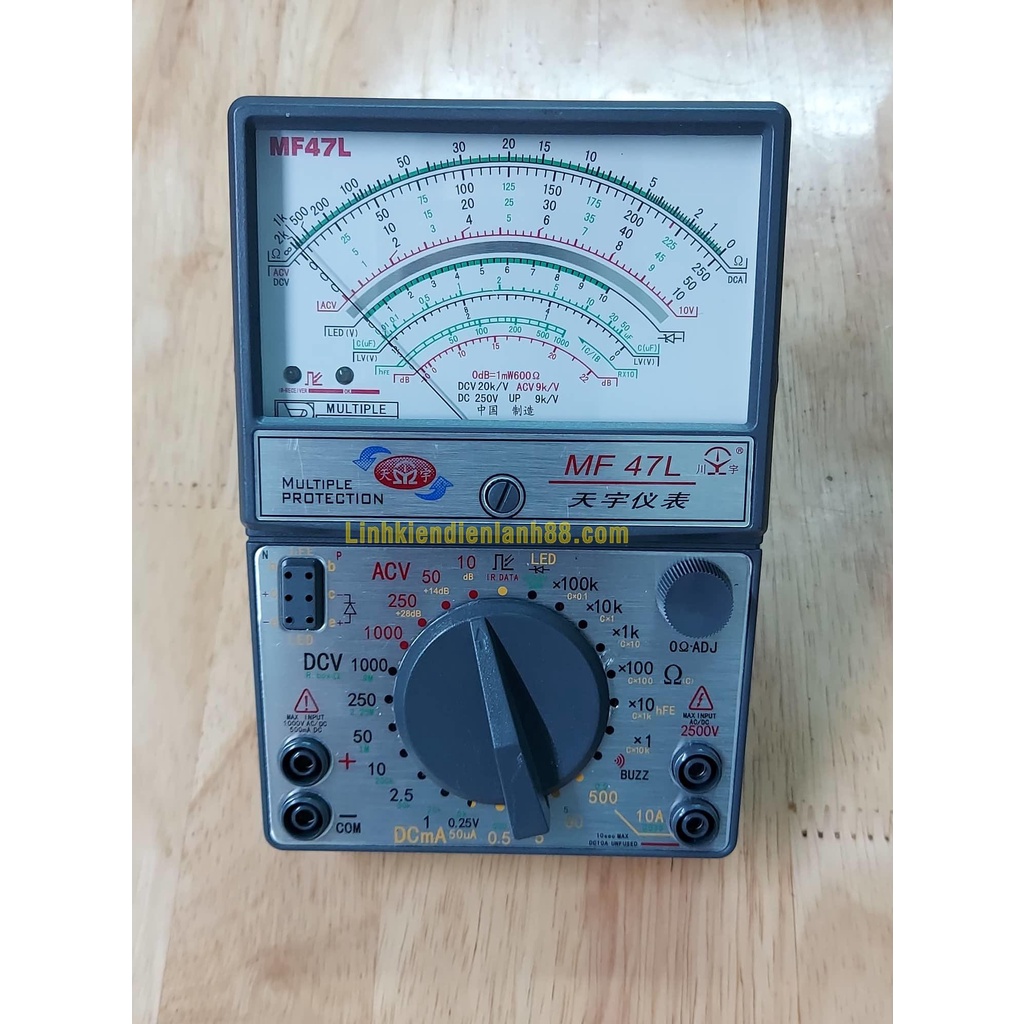 ĐỒNG HỒ CƠ VẠN NĂNG MF47L CAO CẤP MỚI CHÍNH HÃNG !