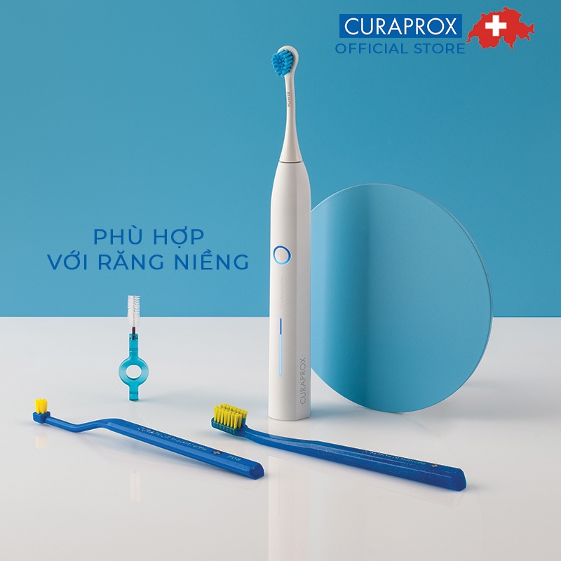 Bàn chải điện sóng âm Curaprox Hydrosonic Pro Thụy Sĩ