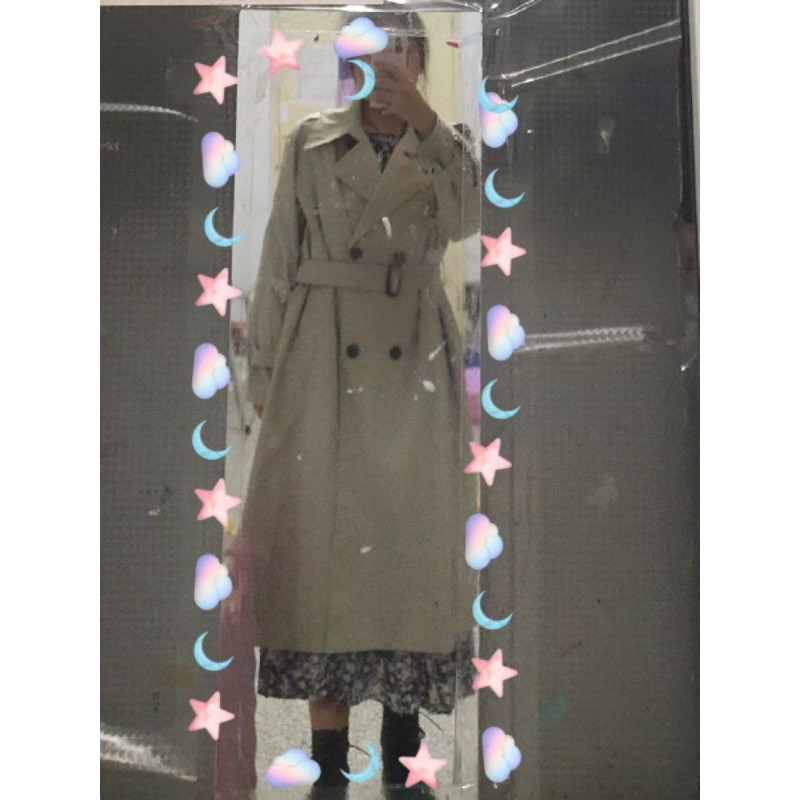 Áo trench coat dáng dài