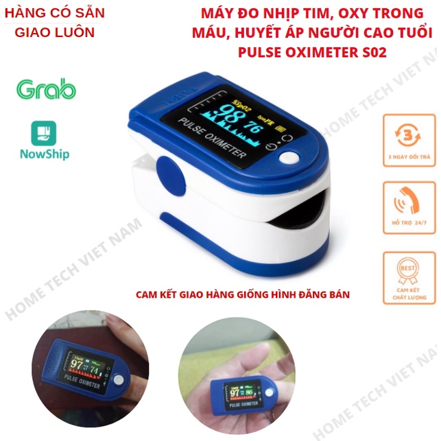 Máy đo lượng nhịp tim người già trong máu thông qua ngón tay cho kết quả nhanh lk87. lk88
