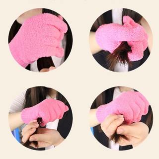 Găng Tay Lau Khô Tóc Tự Nhiên
