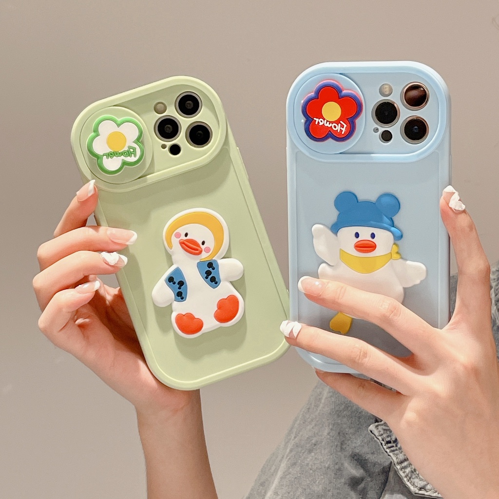 Ốp Lưng DẻO HìNh VịT HoạT HìNh Cho iPhone 14 / 13 / 12PRO MAX / 11 / 13PRO MAX