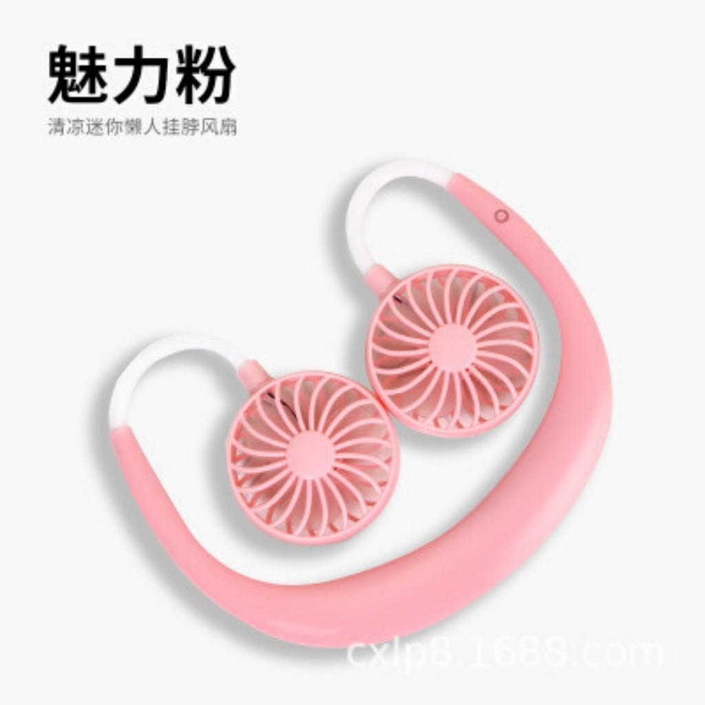 [HÀNG SẴN] Quạt Treo Cổ Mini Sạc Pin Cực Rảnh Tay Kèm Ảnh Thật | BigBuy360 - bigbuy360.vn