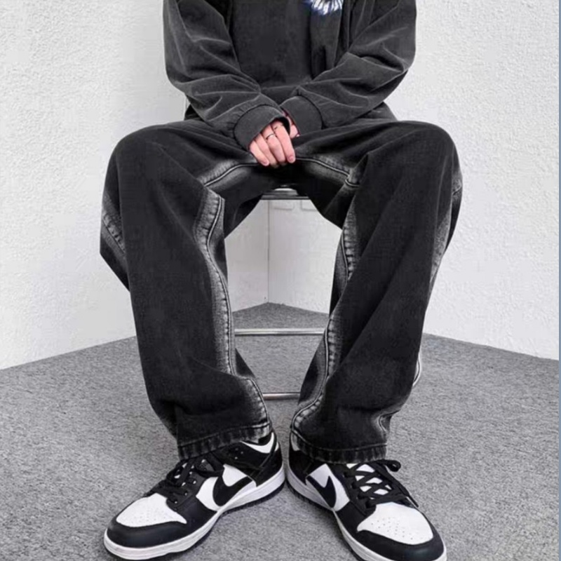 Quần Jean Ống Rộng Nam - Nữ, Ống Suông Style Hàn Quốc HOT TREND 2022-Trend Clothing!