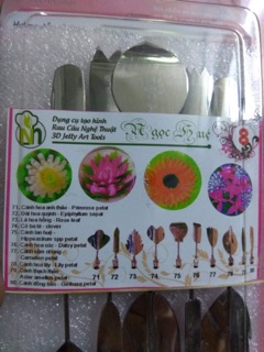 Bộ Dụng Cụ Làm Rau Cau 3D