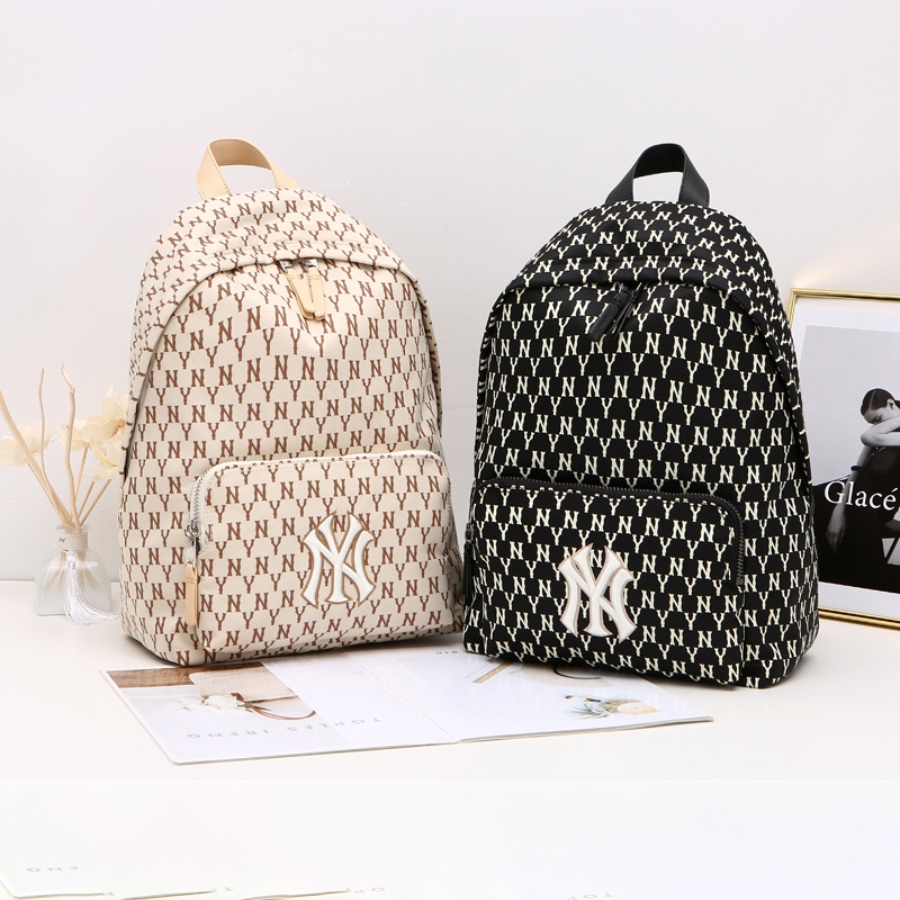Balo MLB NY Monogram Backpack B218 Full Tag Code