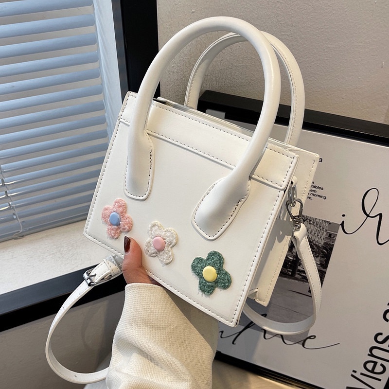 IELGY Túi Đeo Vai Cỡ Lớn Họa Tiết Hoa Thời Trang Thanh Lịch Cho Nữ