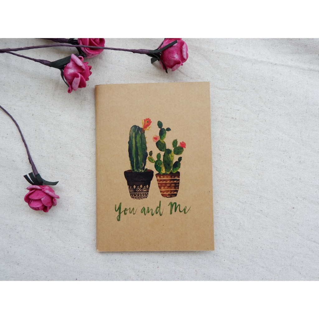 Sổ tay mini kraft bỏ túi