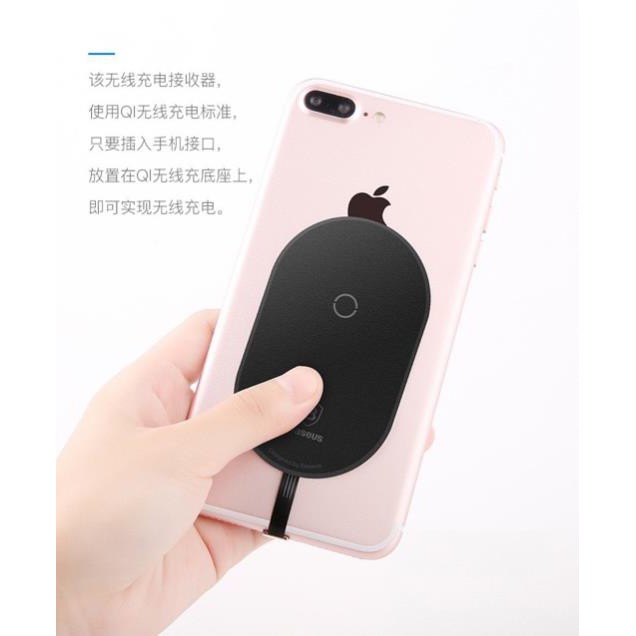 Miếng dán sạc không dây BASEUS CHO IPHONE 5/6/6plus/7plus