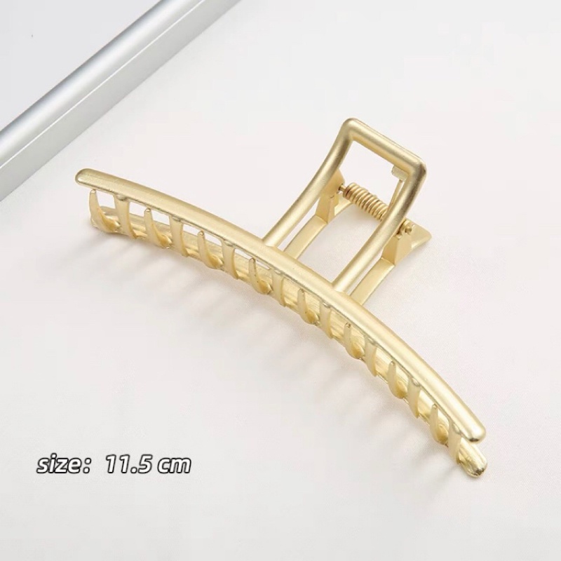 Kẹp Tóc Dài Bằng Kim Loại Phong Cách Hàn Quốc Thời Trang