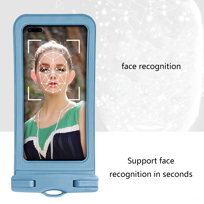 Túi Đựng Điện Thoại Chống Thấm Nước Kèm Dây Đeo Tiện Dụng Cho Hoạt Động Ngoài Trời