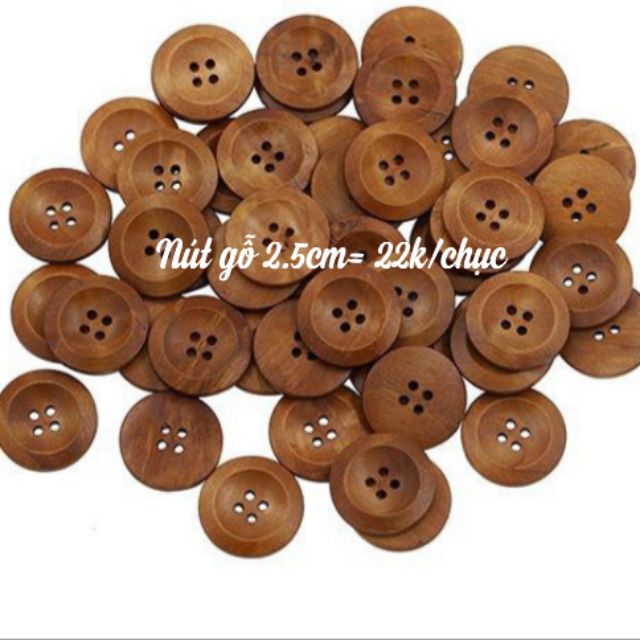 Cúc gỗ trơn