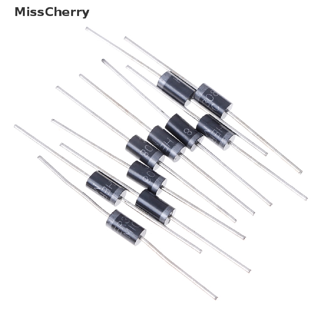 Bộ 10 Linh Kiện Điện Tử HER308 HER 308 3A 1000V Chất Lượng Cao