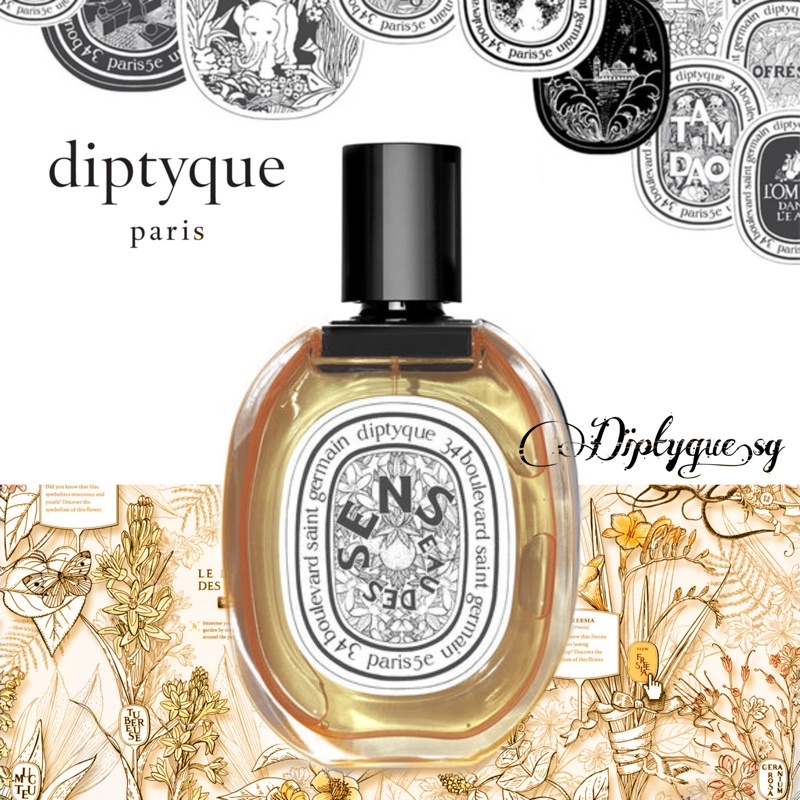 ⚜️ Nước hoa Diptyque Eau Des Sens LIMINTED EDITION EDT Test 5ml/10ml/20ml