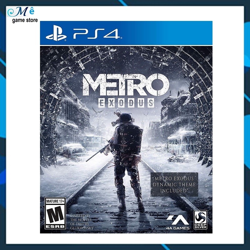 Đĩa game PS4 Metro Exodus