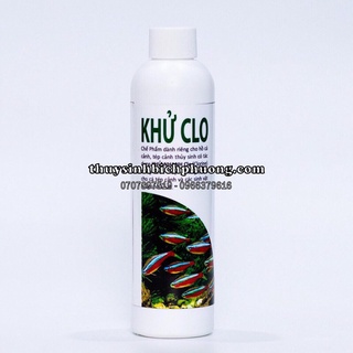 KHỬ CLO NƯỚC MỚI CHỐNG SỐC CÁ TÉP HỒ THUỶ SINH - THUYSINH AZ 230ml